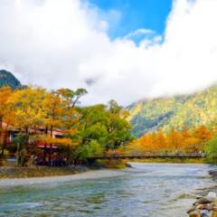 秋の上高地